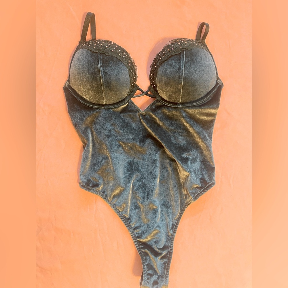 Victoria’s Secret velvet bodysuit